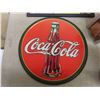 Image 2 : Coca-Cola Metal Sign 12" Wide, Mirrored 9" x 12" Sign, 2 Coffee Mugs + 8 Coke Tins