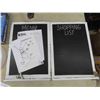 Image 2 : 2 Magnetic Chalkboards 14" x 20" , Furniture Care Package, Magna Screen, plus more