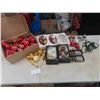 Image 1 : Christmas Decorations ; 5 Boxes New Glass + Plastic, plus more