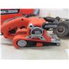 Image 2 : Black + Decker Power Belt Sander + Jig Saw, 4.5" Angle Grinder 