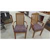 Image 1 : 2 Oak Captain Dining Room Chairs