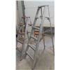 Image 1 : 2 Aluminum Step Ladders - Biggest is 6'