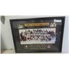 Image 1 : 2002 Canada USA Hockey Olympic Framed Photo 19" x 27" 