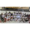 Image 3 : 2002 Canada USA Hockey Olympic Framed Photo 19" x 27" 