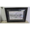 Image 1 : 1953-2011 Canada Stadium Framed  Print 18.5" x 24" 