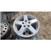 Image 2 : Pallet of 6 Tire RIms & Pontiac Hubcaps