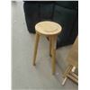 Image 5 : Set of 4 Wooden TV Tables + Rack & Stool/ Plant Stand