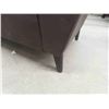 Image 4 : Leather Style Couch 78" Wide
