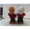 Image 2 : 2 Vintage Battery Operated bartenders 12" Tall