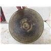 Image 2 : Hand Hammered 1800's Brass Pot 11.5" x 12.5" to Top of Handle