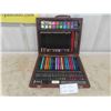 Image 1 : Artist's Case with ; Markers, Paints, Pencil Crayons, Brushes, plus more