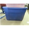 Image 2 : 5 Bins - Largest 17" x 18.5" x 26" - only 2 Bins have Matching Lids