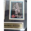 Image 2 : Maurice Rocket Richard Commemorative Frame , Cards + Pin