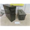 Image 1 : Military Ammo Boxes (2) 