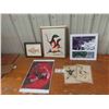 Image 1 : Indigenous Art Prints ; Lawrence Beaulieu, Jeff Nepinak, Bill Reid, Enook Manomie