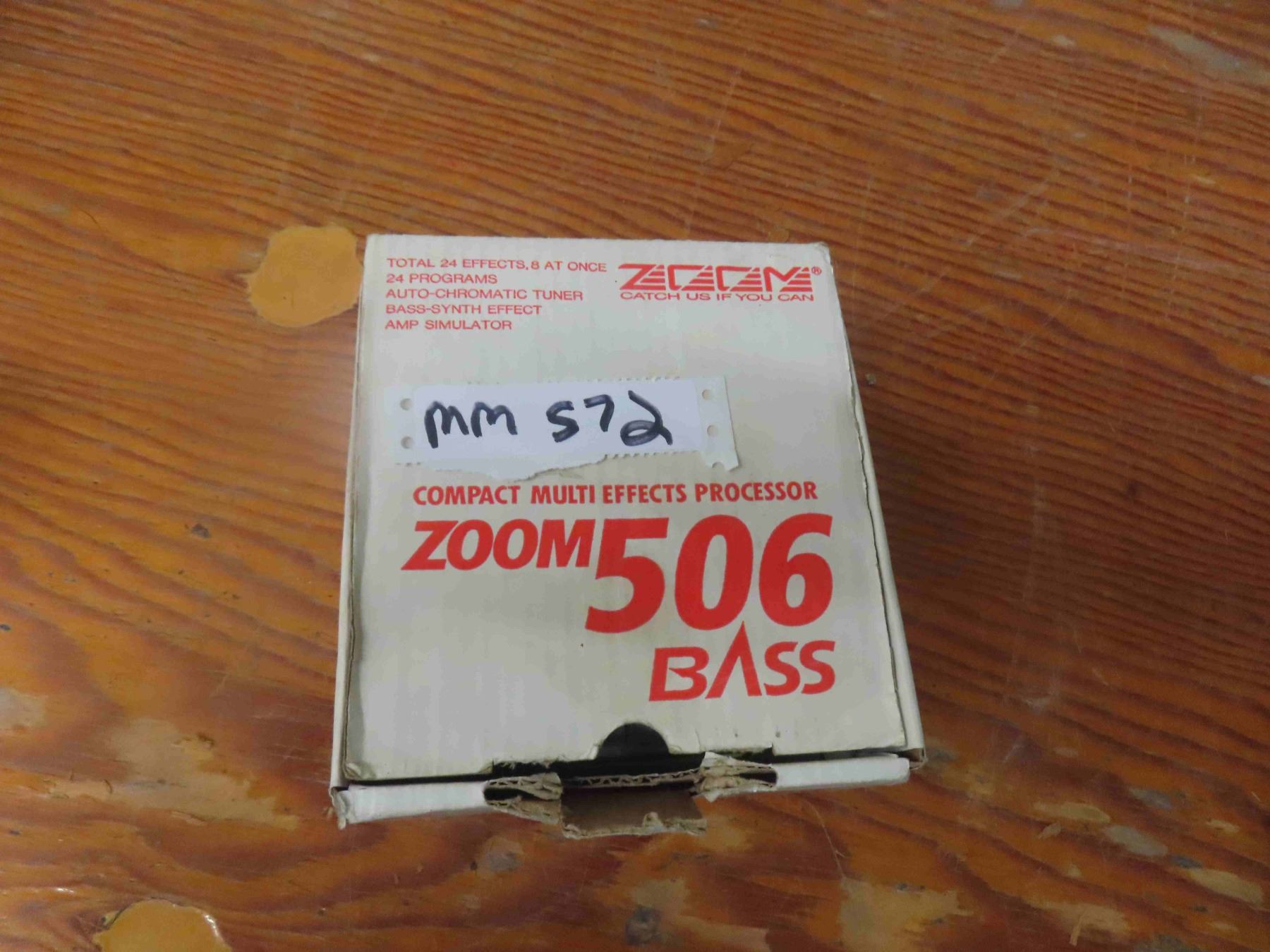 ZOOM B1ON Multi-Effects Processor Effects Pedale testato e funzionante 28498 ZOOM B1ON Multi-Effects Processor Effects Pedale testato e funzionante 28498