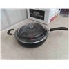 Image 2 : T-Fal France Frying Pan with glass Lid, Misc. Kitchen Utensils + Rival Crock Pot .47L