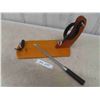 Image 1 : Ham Stand - Jamonmero - Ham Holder for Prosciutto Ham with Knife