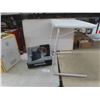 Image 1 : Adjustable Height Tray Table & Rival Food Slicer