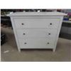 Image 7 : Bedroom Dresser - 3 Drawers 20" x 43.25" x 38" t 