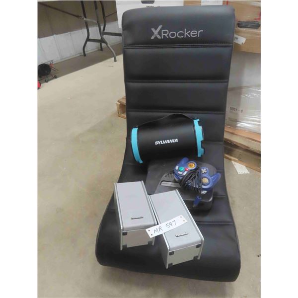 Gaming Chair X Rocker- No Power Cord, Nintendo Console- No Power Cord ...