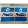 Image 2 : 16 Crests/ Badges for Chrysler Boats, National Sailboats 