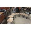 Image 1 : Set of 6 Matching Kitchen Chairs - Nice Condition