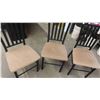 Image 7 : Set of 6 Matching Kitchen Chairs - Nice Condition