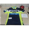 Image 1 : FXR Racing Jersey Men's Sz Lg & FXR Men's Snapback Hat - Brand New