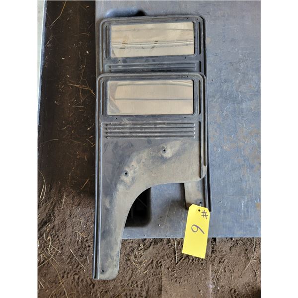 2- Mud flaps
