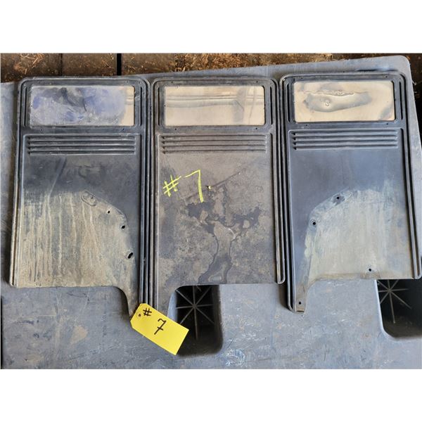 3- Mud flaps