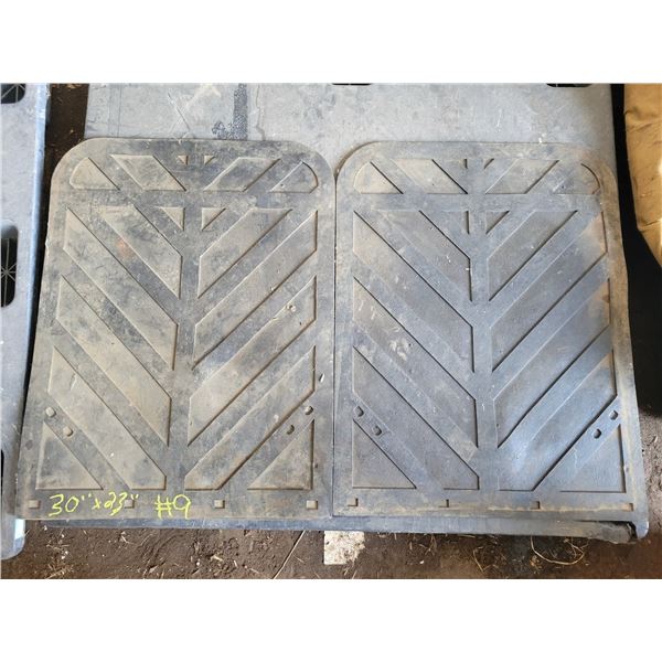 2- 30" x 23" Mud flaps