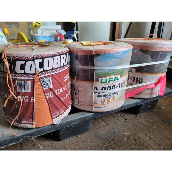 3- Rolls of baler twine