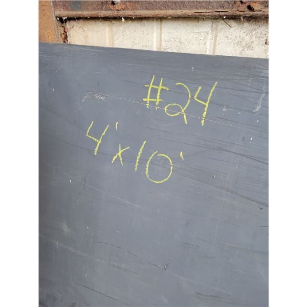 (Lots 24 & 24A are a Group Lot) Approx. 4 ft x 10 ft of 1/2" Teflon sheet (new)