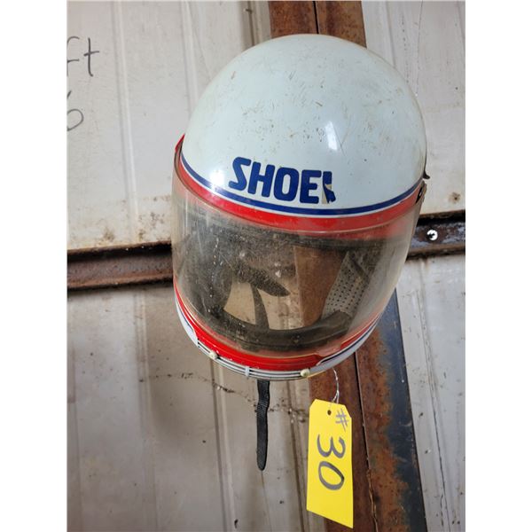 Collectors motorbike helmet