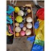 Image 2 : Qty of basketballs, volley balls, baseballs, pucks, baseball bats etc. c/w flash lights