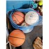 Image 3 : Qty of basketballs, volley balls, baseballs, pucks, baseball bats etc. c/w flash lights
