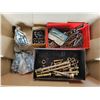 Image 1 : Crate of bolts, nuts, cotter pins, lag bolts, washers etc.