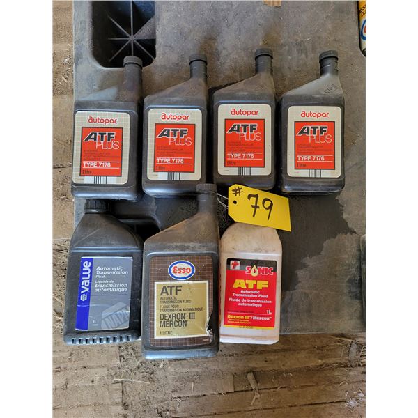 8- Quarts of trans fluid