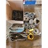 Image 1 : Box of straps, tiedowns & bungee cords
