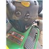 Image 5 : JD LA125, hydro, riding mower, showing 444 hrs, approx. 42" deck c/w new tire tube, oil filters, man