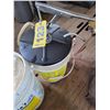 Image 2 : Full pail of Rotella 15W-40 & empty pail c/w pump