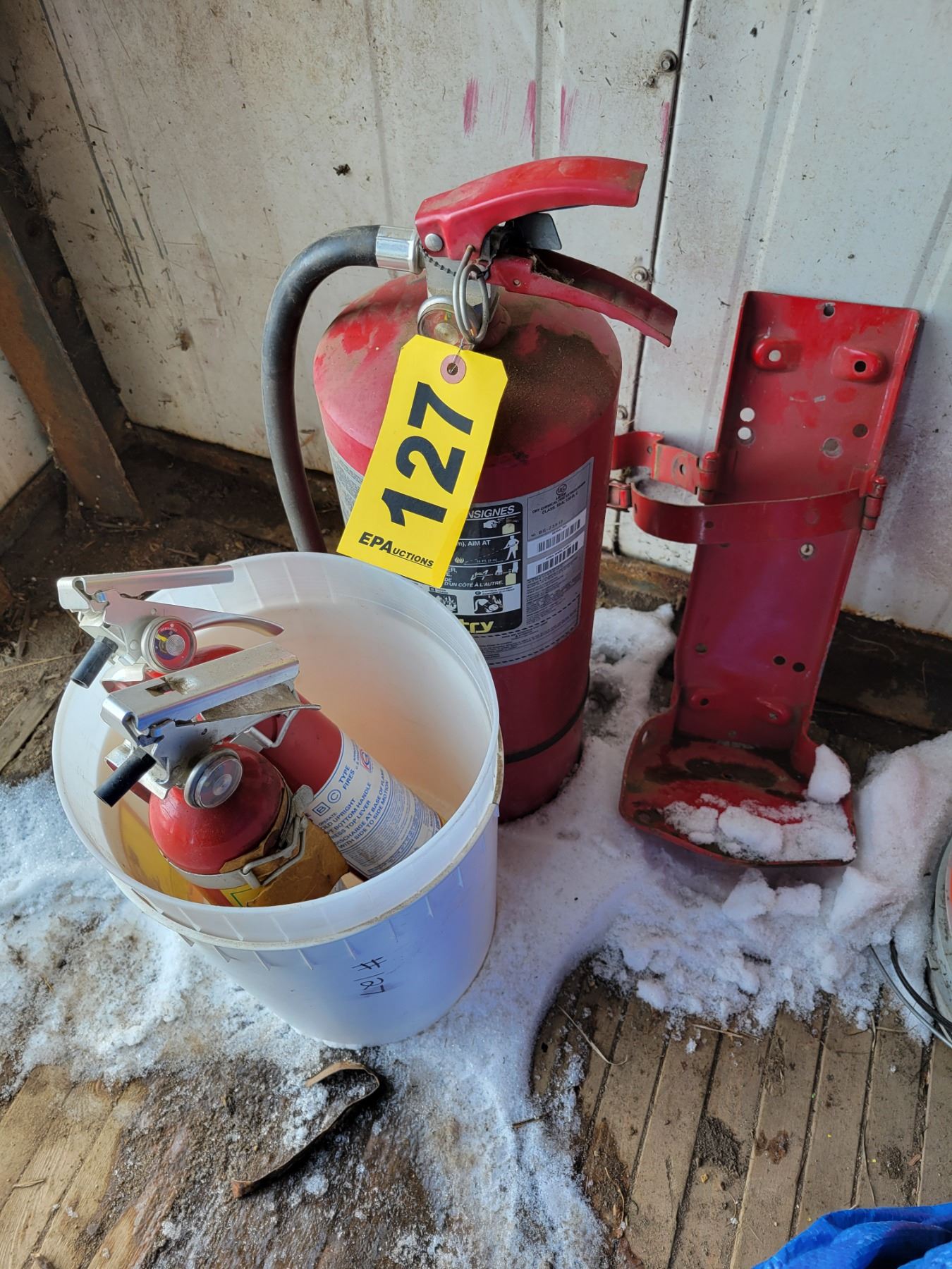 3- Fire ext. & bracket