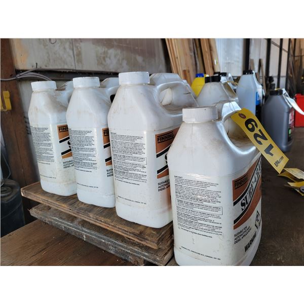 4- Jugs of new universal coolant