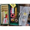 Image 2 : (Lots 140 & 142 are a Group Lot) 2- Fishing tackle boxes c/w contents