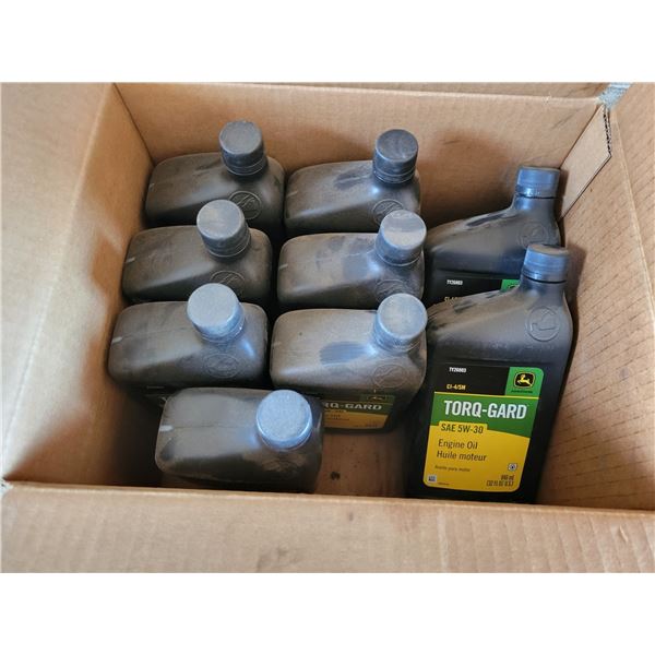 9- Quarts of JD 5W-3D engine oil