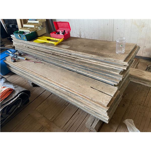 (Lots 152 & 153 are a Group Lot) Approx. 55- 11 1/2", 15 1/2" & 6" plywood