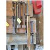 Image 1 : 2- 2" x 22" threaded bolts & various pins & bolts