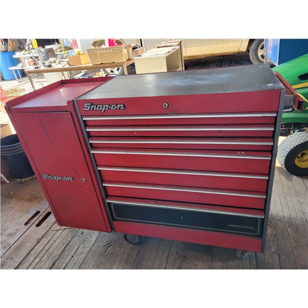 Snap-On rolling tool chest, 9 drawers, 48" x 18"