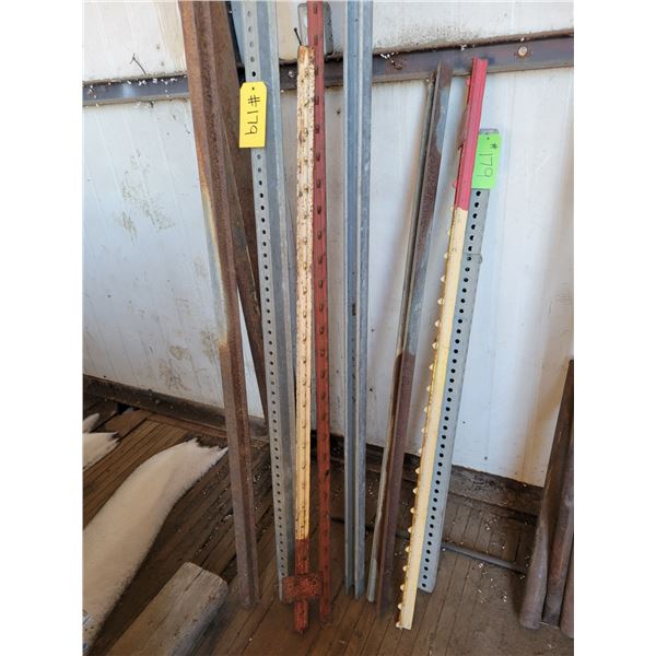 Qty of sign posts & T-bars